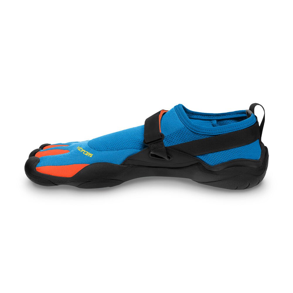 Vibram FiveFingers Heren Kso - Fitness Schoenen Blauw/Oranje - 576419DTE